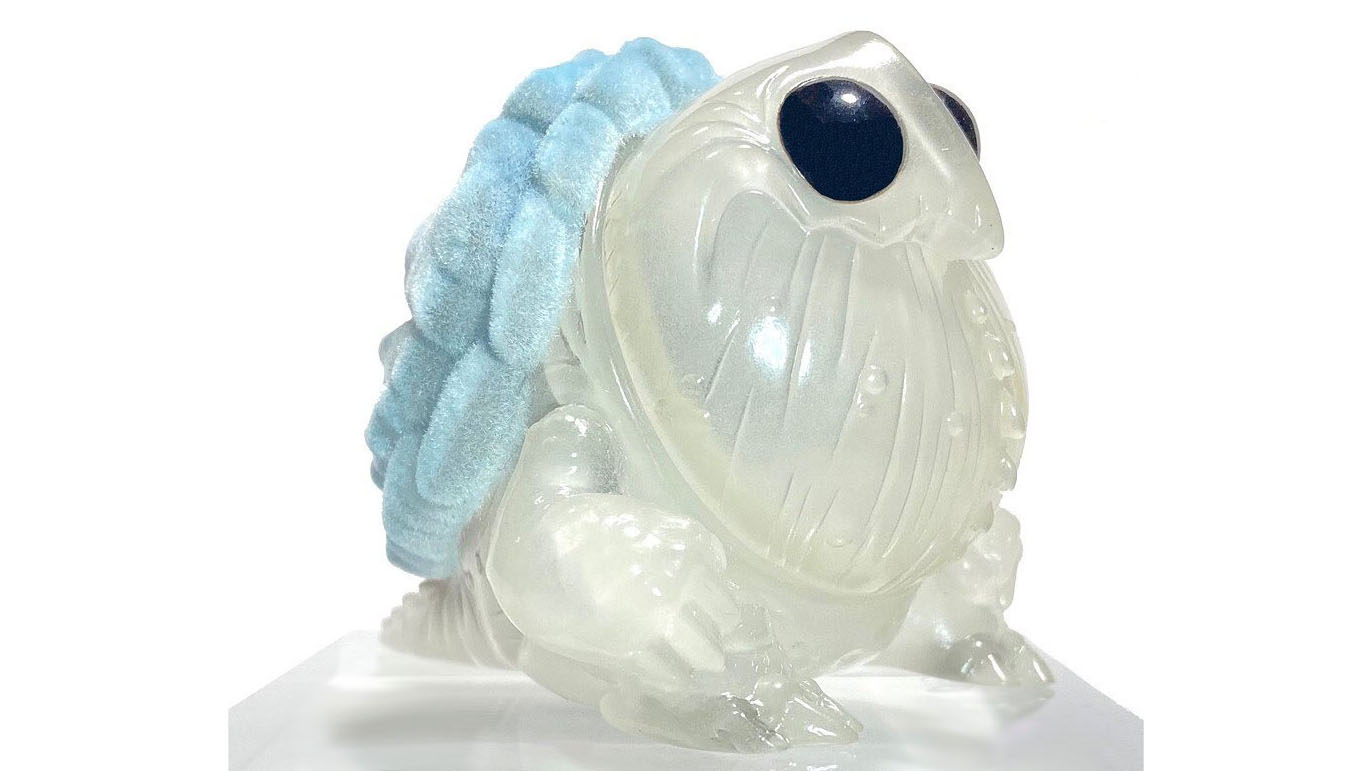 You are currently viewing Algonac – Flocked GID Blue by Chris Ryniak x Squibbles Ink + Rotofugi