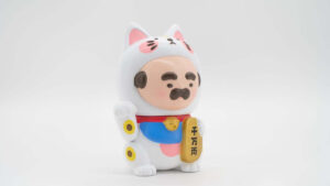Read more about the article Chubby Ojisan Fortunate Cat by Amber x Unbox Industries