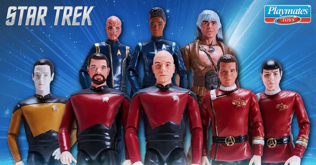You are currently viewing Pre-Orders Dwell for the Star Trek Figures by Playmates Toys – The Toyark