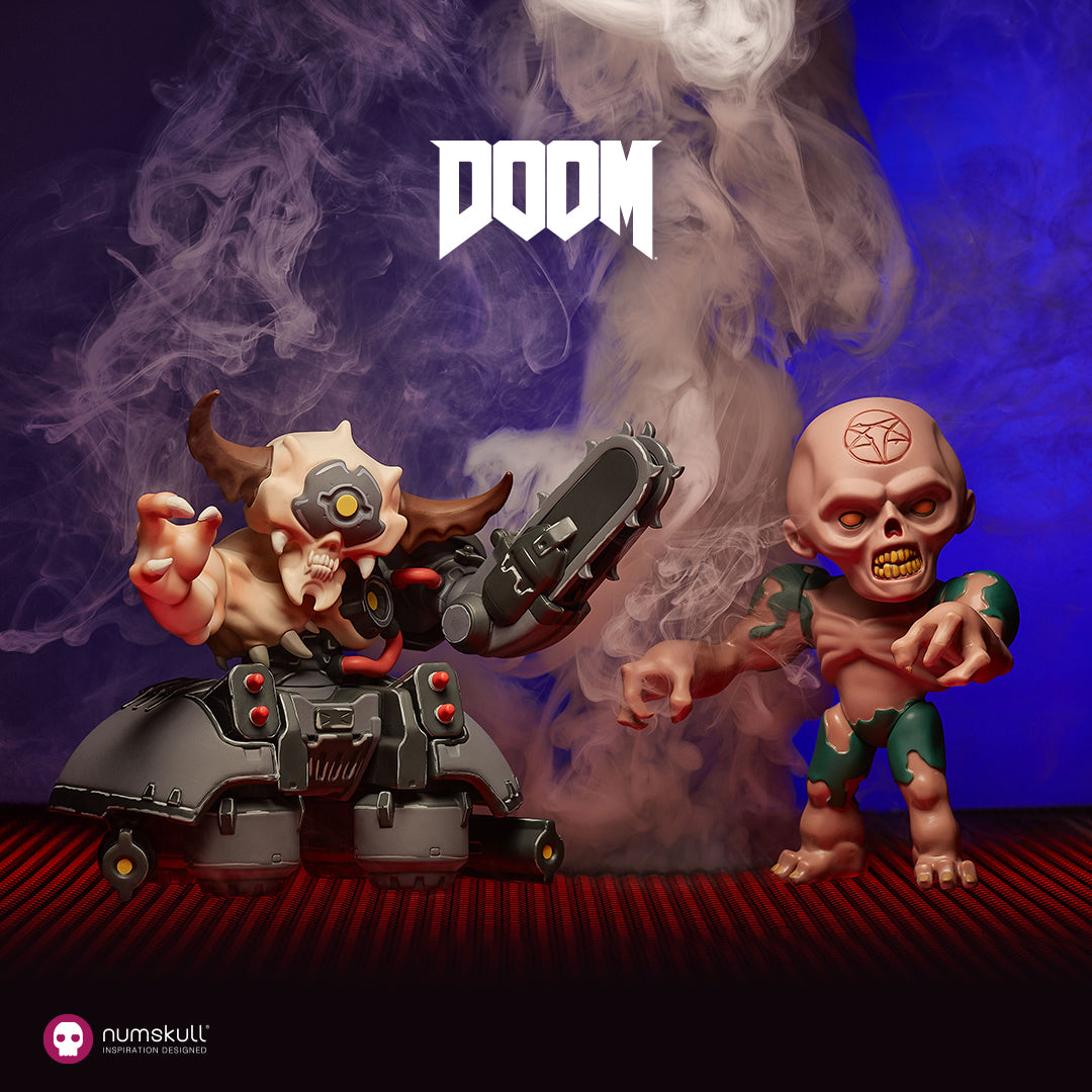 You are currently viewing Doom Everlasting – Zombie and Doom Hunter Collectible Figures – The Toyark