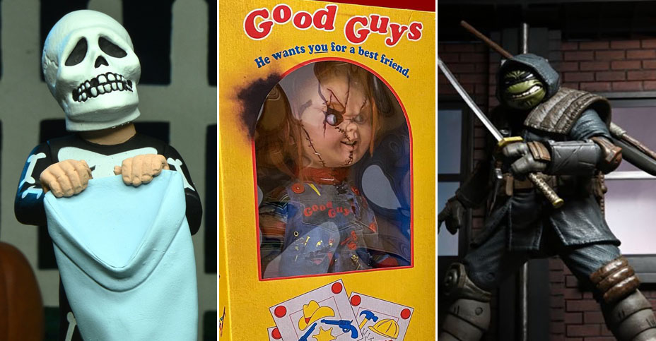 You are currently viewing NECA Toy Truthful 2022 Day 1 Updates – The Final Ronin, Halloween 3, and Chucky and Tiffany – The Toyark