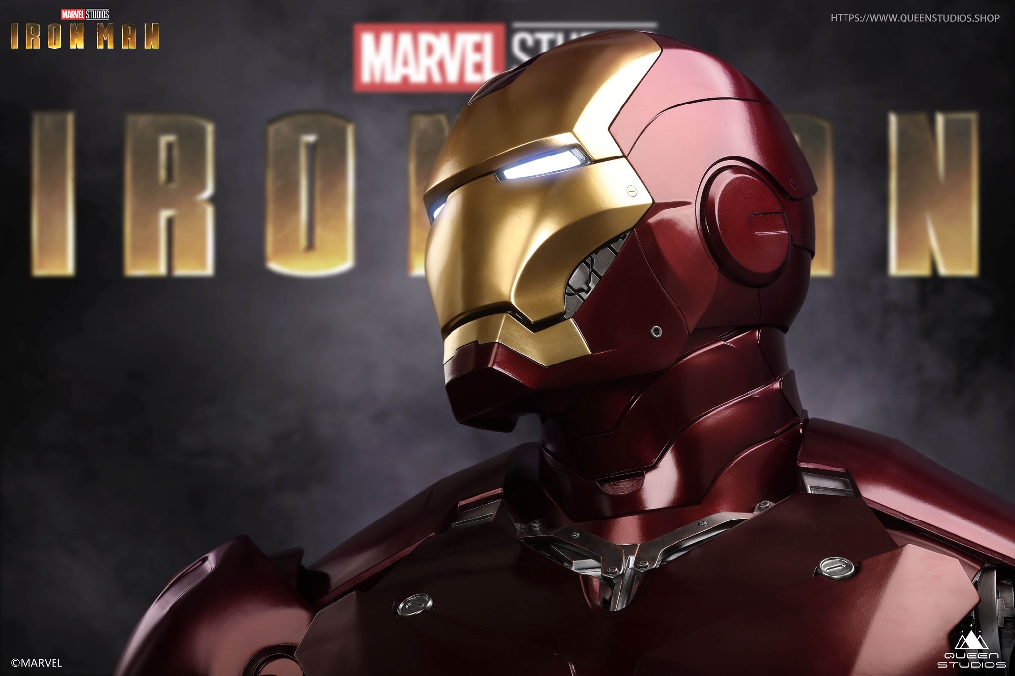 You are currently viewing Iron Man Mark III Life Dimension Bust by Queen Studios – The Toyark