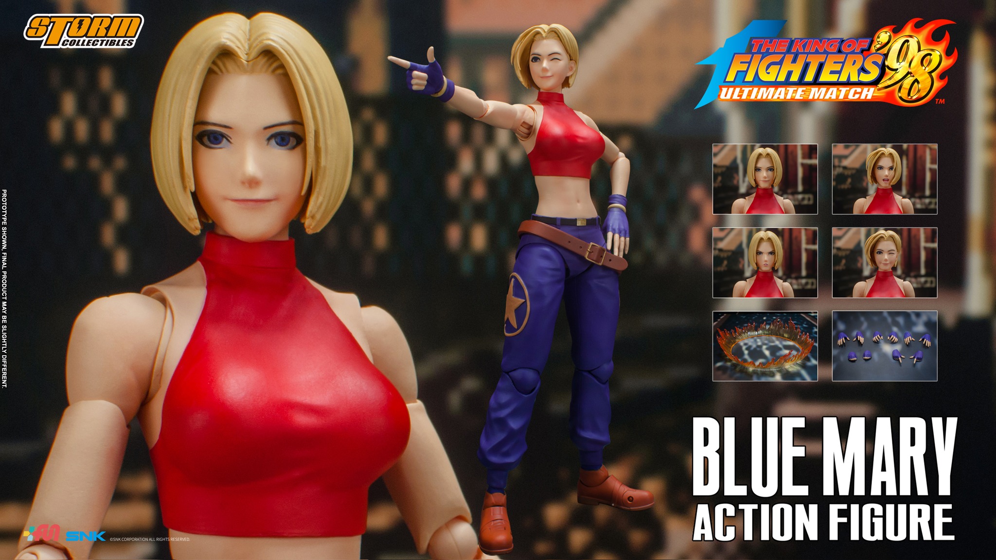 You are currently viewing Storm Collectibles KOF98 Blue Mary Full Particulars – The Toyark