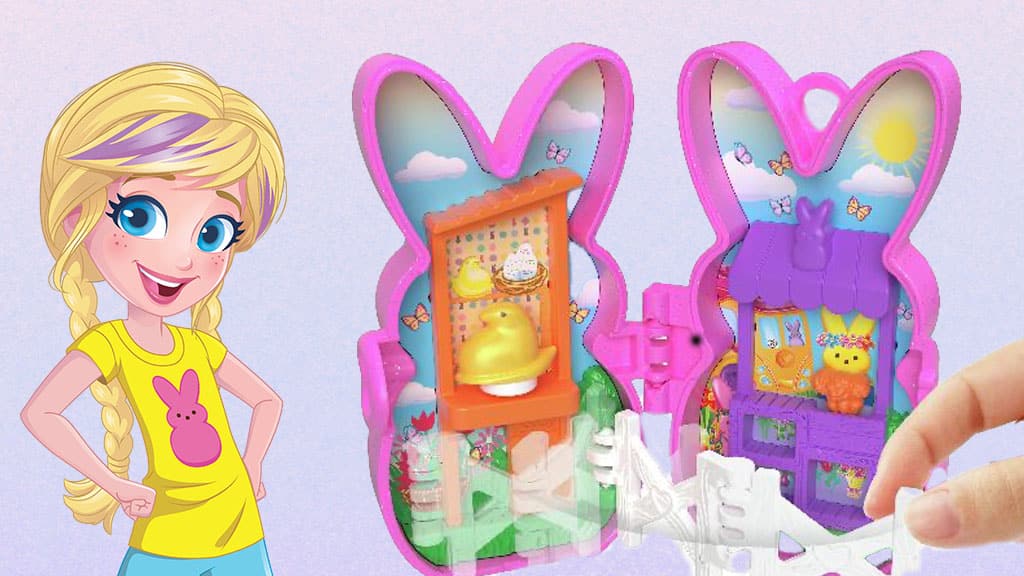 You are currently viewing Hop into Spring with Peeps x Polly Pocket Mini Playsets