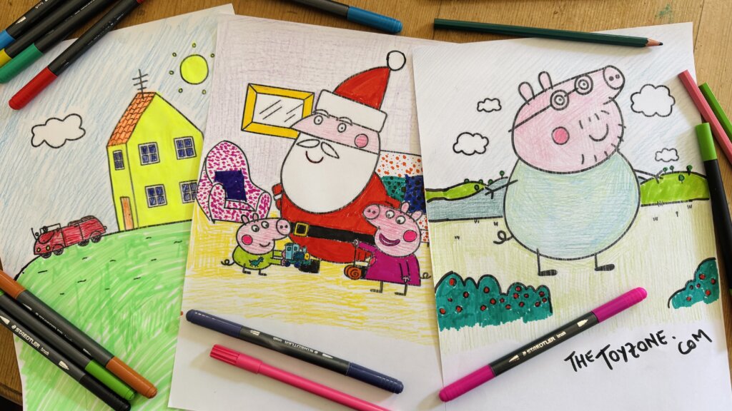 You are currently viewing 12 Peppa Pig Coloring Pages