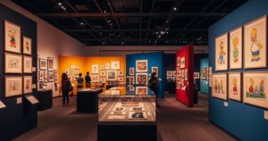 Read more about the article The Artwork of The Simpsons Involves Life: A Landmark Exhibition