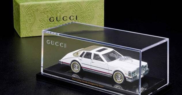 You are currently viewing Mattel Creations pronounces the Sizzling Wheels x Gucci Cadillac Seville